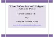 The Works Of Edgar Allan Poe - Volume 4 New Free Classic...The Works of Edgar Allan Poe Volume 4 By Edgar Allan Poe   2 Contents THE DEVIL IN THE X‐ING A 