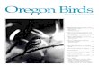 Oregon Birds...SNOli SCOSE CANADA ouDS iLESSERE ) HOOD DUCK 6REEN-KIN6ED TEAL Oregon Birds 17(1): 3, Sprin 199g 1 Rogue-Umpqua Divide and Crater Lake National …