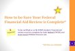 Bergen.edu | Bergen Community College - How to be Sure ......How to be Sure Your Federal Financial Aid Review is Complete* To be certified as an NJ STARS student, financial aid review