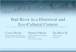 Bad River in a Historical and Eco-Cultural Context · 2011. 9. 26. · Bad River in a Historical and Eco-Cultural Context Naomi Tillison Bad River Band Natural Resources Department