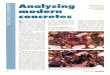 AnalysingConcrete · 2005. 11. 7. · BS 1881: Part 124 Testing concrete: Methods for analysis of hardened concrete, which includes chemical methods for determining the silica and