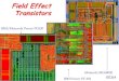 Field Effect Transistors - Universitas Brawijaya2014/09/06  · MOSFET - Metal Oxide Semiconductor Field Effect Transistor n-channel MOSFET (nMOS) & p-channel MOSFET (pMOS) The MOS