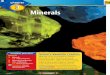 Chapter 3: Minerals · 2011. 4. 6. · minerals. A mineral is a naturally occurring, inorganic solid with a definite chemical composition and an orderly arrange-ment of atoms. About