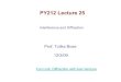 Home | Boston University Physics - PY212 Lecture 25physics.bu.edu/~tulika/PY212/PY212-L25-Diffraction-C.pdf · 2009. 12. 4. · Diffraction pattern intensity NOTE: • Minima for