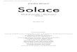 Wind Ensemble + Electronics - Steven Bryant · Solace offers the experience of seeking, and perhaps finding, consolation. Scored for standard wind ensemble plus electronics, the work