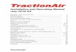 TractionAir...The TractionAir control mechanism only draws 0.75 Amp (single channel). Where possible power the unit from a spare 2 Amp fuse in the truck’s fuse board. If this is