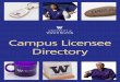 Campus Licensee Directory - Amazon S3 · 2018. 7. 24. · Tammy Plutko 800-456-6603 tammyp@binders.com Domestics Office Products ... Chelsea, Michigan Kim Brown 734-433-5444 kbrown@mcmgroup.net