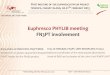 Euphresco PHYLIB meeting FN3PT involvement FN3PT INRA... · 2019. 12. 19. · Researcher on potato quarantine diseases FN3PT leader for the Phylibproject. ... Nematodes 50 000 soil