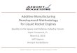 Additive Manufacturing Development Methodology for Liquid ......Mar 08, 2016  · Additive Manufacturing Development Methodology for Liquid Rocket Engines Quality in the Space and