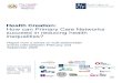 Health Creation: How can Primary Care Networks succeed in ...€¦ · workshop series and report would not have beenpossible. About The Health Creation Alliance The Health Creation