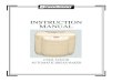 INSTRUCTION MANUAL - Bread Machine Digest5 USING THE BREADMAN® Before using the Breadman® for the first time, carefully read all of the instructions included in this manual. With