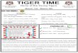 TIGER TIME - redoakschooldistrict.com...TIGER TIME Home of the Young Tigers Inman Elementary 712-623-6635 800 Inman Drive Red Oak, IA March 1st - March 5th Breakfast 3-1: Banana Chocolate