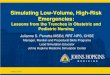 Simulating Low-Volume, High-Risk Emergencies · 2020. 12. 4. · Simulating Low-Volume, High-Risk Emergencies: Lessons from the Trenches in Obstetric and Pediatric Nursing ... pediatric