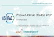 Proposed ASHRAE Standard 223P - Haystackconnect...• The scope of this model includes equipment such as chillers, air handlers, and VAV controllers, the sensors and actuators used