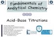 Acid-Base Titrations - KSUfac.ksu.edu.sa/.../files/7_acid-base_titrations_1.pdf · 2020. 4. 8. · Strong acid versus strong base An acid-base titration involves a neutralization