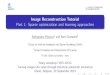 Image Reconstruction Tutorial Part 1: Sparse optimization and ...Image Reconstruction Tutorial Part 1: Sparse optimization and learning approaches Aleksandra Pi zurica1 and Bart Goossens2