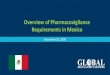 Overview of Pharmacovigilance Requirements in Mexico · 2020. 12. 15. · It is compatible with the international standard ICH-E2B (R2 and R3). VigiFlow allows. xml lmport, with the