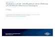 Application Note System Level Verification and Debug of DDR3/4 … · 2020. 11. 2. · Rohde & Schwarz | Application Note System Level Verification and Debug of DDR3/4 Memory Designs