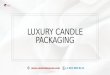 Buy candle packaging with free Shipping in USA