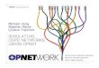 SIMULATING CDPD NETWORKS USING OPNET · 2002. 1. 18. · cellular digital packet data (CDPD) network. nOPNET Modeler was used to model and simulate the CDPD network of a local commercial