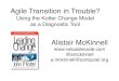 Alistair McKinnell - Agile AllianceAlistair McKinnell @amckinnell a.mckinnell@computer.org. Leading Change: Why Transformation Efforts Fail John P. Kotter 70%. 1. Establishing a Sense
