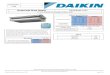 Submittal Data Sheet CDXS24LVJU - Daikin AC · 2018. 4. 4. · Daikin North America LLC 5151 San Felipe, Suite 500 Houston, TX 77056 (Daikin’s products are subject to continuous
