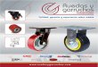 Catalogo on line2 - Ruedas y Garruchas · 2018. 10. 12. · doble a la rueda y al soporte Disponibles en: 4', 5' y 6" Garruchas ensambladas soporte fljo o giratorio en acero galvanizado