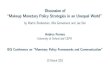 Andrea Ferrero University of Oxford and CEPR · 2021. 3. 26. · Andrea Ferrero (Oxford) Discussion of \Makeup Monetary Policy Strategies" 10 March 20218/8. Conclusions Interesting
