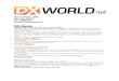 DX News - DX-World...DX bulletin 380 26/11/2020 By ON9CFG ON9CFG@telenet.be DX News CQWW CW Contest November 28-29, 2020 Just like this year’s planned DXpeditions, the CQWW (SSB