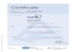 KSB - ISO 14001:2015...Annex to Certificate Page 1 of 11 Standard ISO 14001:2015 Certificate Registr. No. 01 104 187121 Germany 01 104 187121/001 KSB SE & Co. KGaA (Zentrale) Johann-Klein-Straße