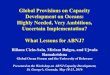 Global Provisions on Capacity Development on Oceans: Highly … · 2016. 5. 20. · Presented at the Workshop on ABNJ Capacity Development, St. George’s, Grenada, May 18-21, 2016