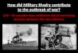 How did Military Rivalry contribute to the outbreak of war?...2016/09/04  · L/O –To consider how militarism led to increasing tensions between the two alliances. Britannia rules