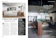 CREATIVE HUB kitchen - djds.us · 2016. 9. 7. · At night, the benchtops and splashback are illuminated by recessed LED strips that wash the ... available for any-size kitchen. poliform.com.au