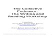 The Collective Endeavor: The Writing and Reading Workshopteachingoutloud.com/wp-content/uploads/2014/01/...The Collective Endeavor: The Reading and Writing Workshop. TCTELA 2014. Karen