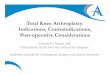 Total Knee Arthroplasty: Indications, Contraindications ......AAOS Comprehensive Orthopaedic Review, 2 nd Edition. Boyer, MI. 2014 10. Orthopaedic Knowledge Update (OKU) 12. Grauer,