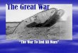 The Great War - Advanced American Historyadvancedamericanhistory.weebly.com/.../the_great_war.pdfThe Great War introduced almost all weapons that are used today, including machine