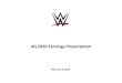 4Q 2020 Earnings Presentation - WWE/media/Files/W/WWE/press-releases/20… · Total Operating Income $ 116.5 $ 34.1 $ 29.4 $ - $ 180.0 Year Ended December 31, 2019 1 During the twelve