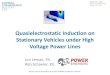 Quasielectrostatic Induction on Stationary Vehicles under High … · 2012. 11. 9. · Voltage Power Lines Jon Leman, P.E. Rob Schaerer, ... the largest anticipated truck, vehicle,