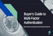 Buyer’s Guide to Multi-Factor Authentication