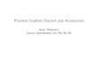 Proximal Gradient Descent and Accelerationryantibs/convexopt-S15/lectures/08... · 2015. 5. 8. · Acceleration Turns out we canaccelerateproximal gradient descent in order to achieve