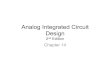 Analog Integrated Circuit Designweb.cecs.pdx.edu/~chiang/ECE_510_Spring_2012/Carusone_2ed_ch14.pdfAnalog Integrated Circuit Design 2nd Edition Chapter 14. Chapter 14 Figure 01. Chapter