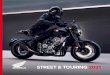 STREET & TOURING 2021 - Hondabikes.honda.lv/files/books/21YM Street and Touring... · 2020. 11. 26. · msx 125 grom new 18 cb125f new 20 gl1800 goldwing 22 gl1800 goldwing tour 24