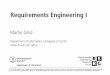 Requirements Engineering I386e83a9-f3c7-4d95...lISO/IEC/IEEE 29148 (2018) –a new, but still rather unknown RE standard; provides definitions of selected terms, some of them being