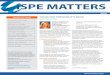 ISPE MATTERS and... · 2019. 9. 17. · ISPE MATTERS 2019 Delaware Valley Chapter INSIDE THIS ISSUE The ISPE Matters Delaware Valley Chapter Newsletter is created by the Marketing