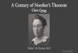 Chris Quigg - Nikhef · 2019. 10. 30. · —Göttingen Mathematician Edmund Landau in his referee report for the Habilitation of Emmy Noether, 1915 Full German texts in C. Tollmien,