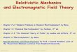 Relativistic Mechanics and Electromagnetic Field Theory 611 spring 20... · 2020. 3. 17. · • Special Relativity and Electrodynamics by Prof. Leonard Susskind, part of the Theoretical
