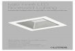Ivalo Finiré LED Recessed Lighting...1 x 2 Step 97 CRI 1000+Im IC 2 Reduced energy costs, eligible for rebates Reduced maintenance costs, 50,000+ hour lamp life Environmentally friendly