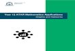Year 12 ATAR Mathematics Applications · 2020. 4. 21. · applications