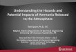 Understanding the Hazards and Potential Impacts of Ammonia …chemeng.technion.ac.il/wp-content/uploads/2017/11/Tom... · 2017. 11. 20. · Understanding the Hazards and Potential