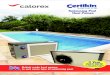 brings water to life Swimming Pool Heat Pumps...Heat pumps are recognised as the most sustainable way to dynamically heat swimming pool water and with a Calorex ProPac heat pump you